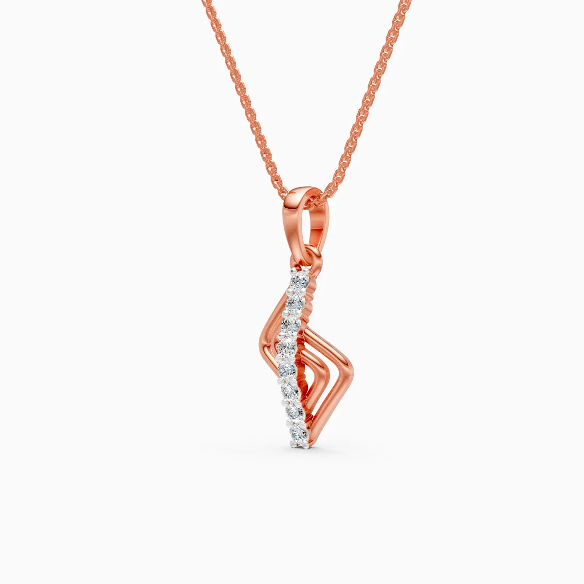 Contemporary Edge Pendant
