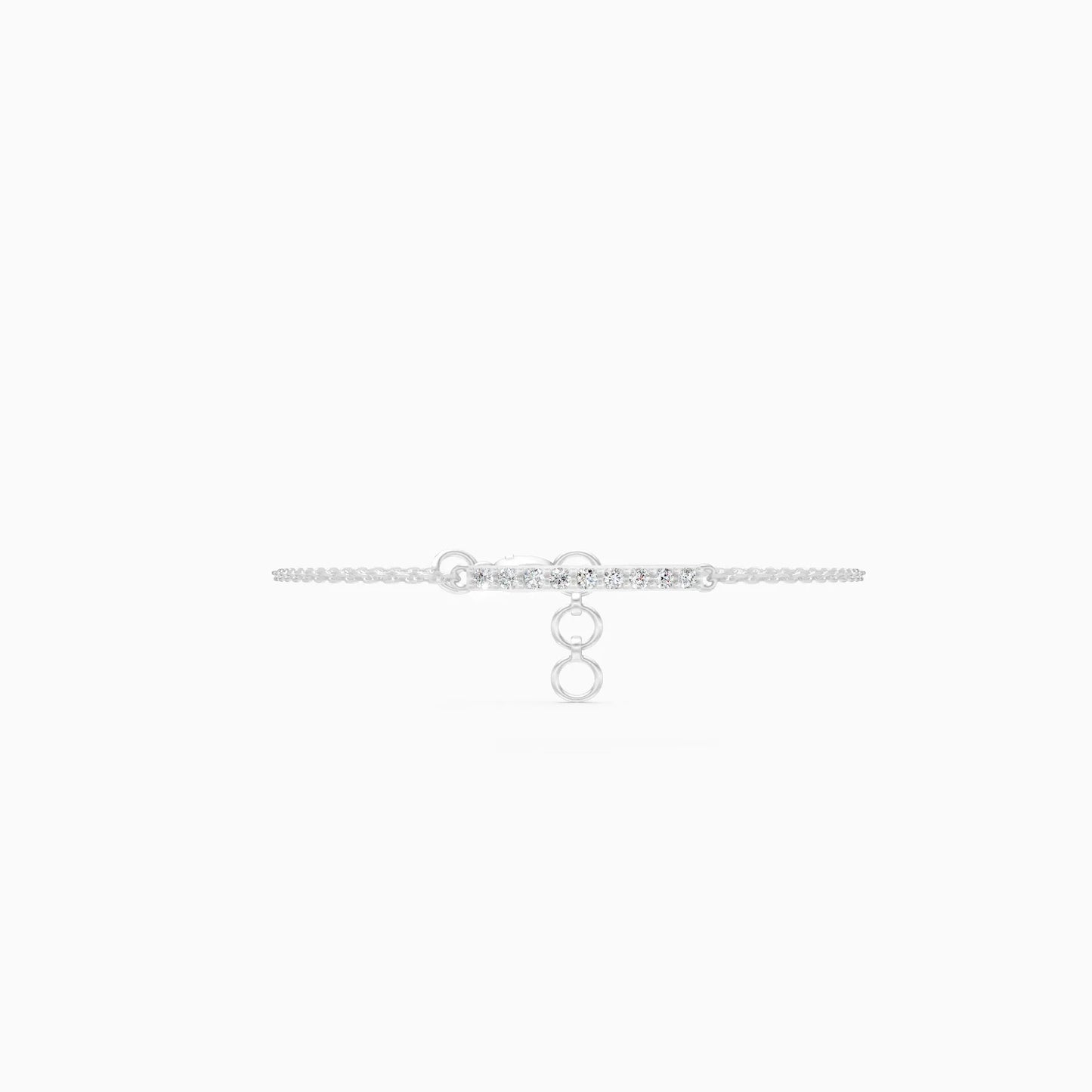Delicate Bar Lab Grown Diamond Bracelet