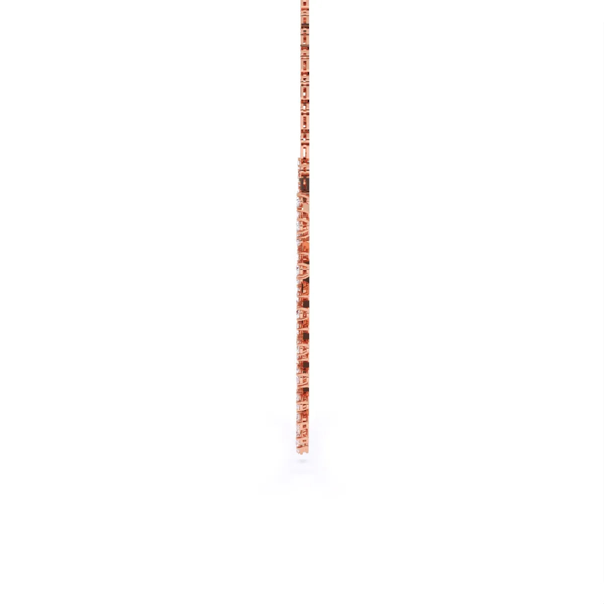 Multi Stone Solitaire Lab Grown Diamond Necklace