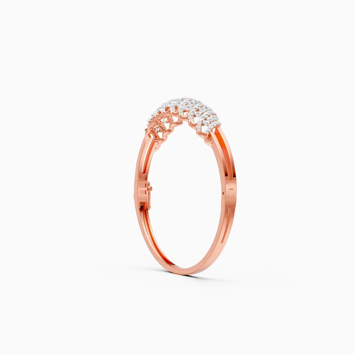 Boundless Curve Lab Grown Diamond Bracelet