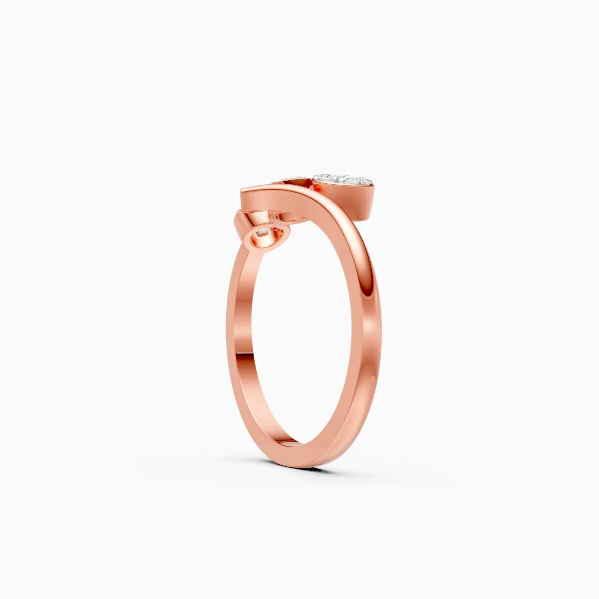 Minimal Grace Mini Style Diamond Ring