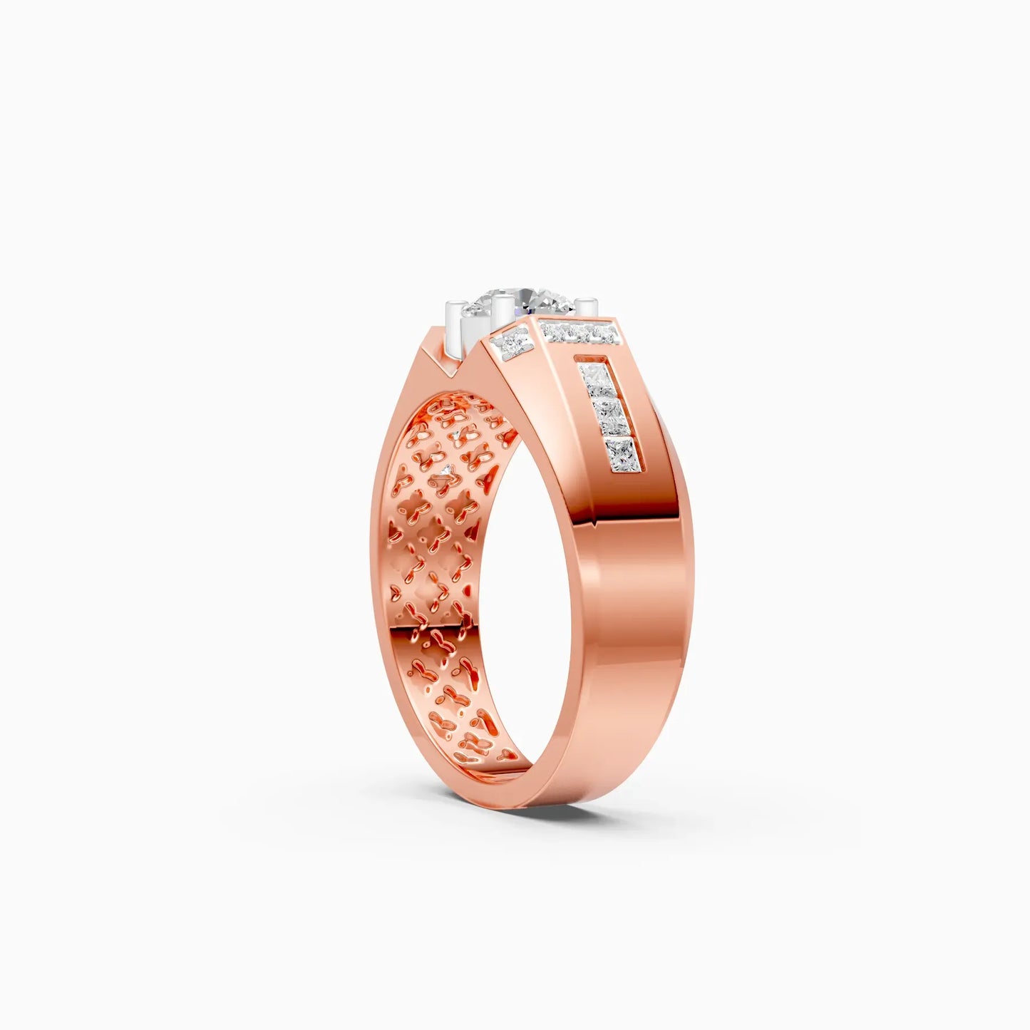 Modern Classic Solitaire Men's Ring