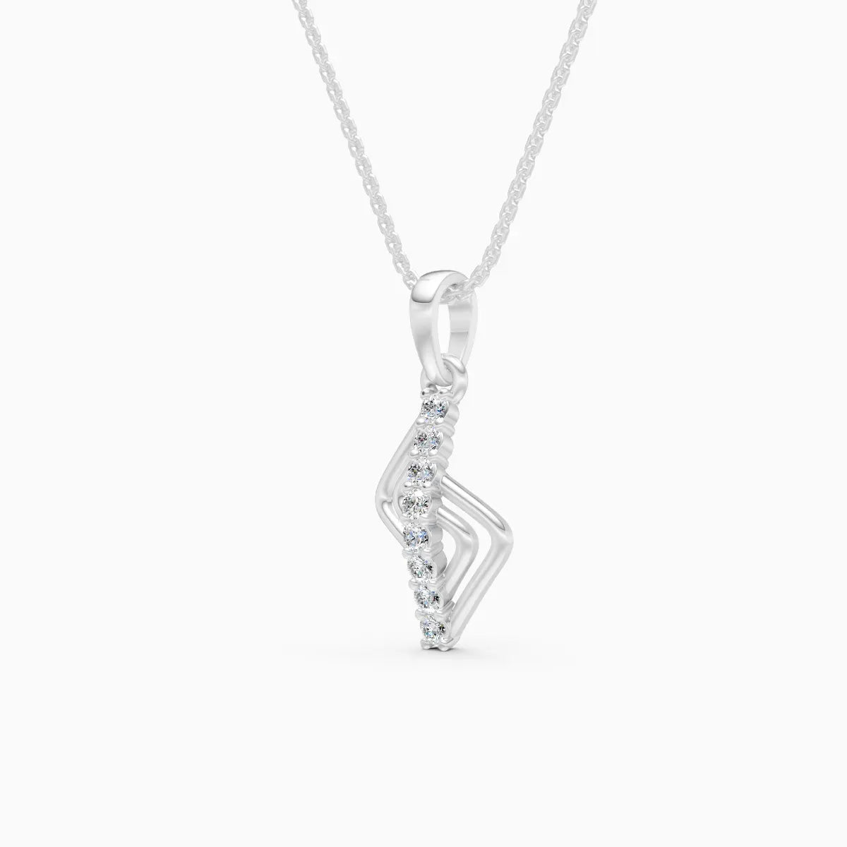 Contemporary Edge Pendant