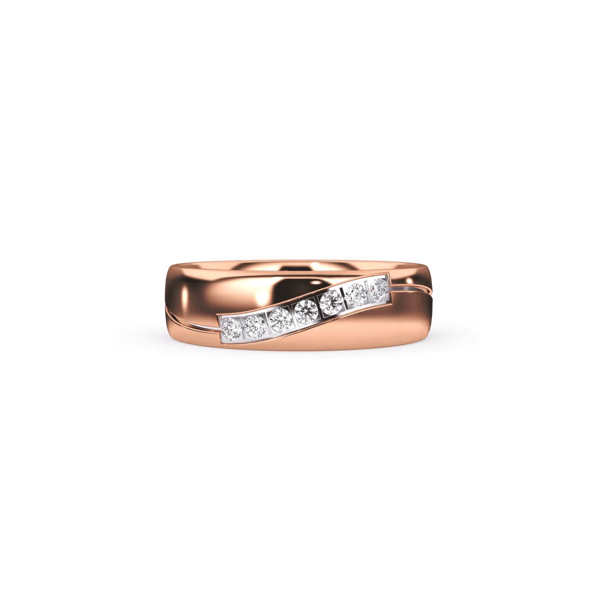 Unique Cross Diamond Ring For Her