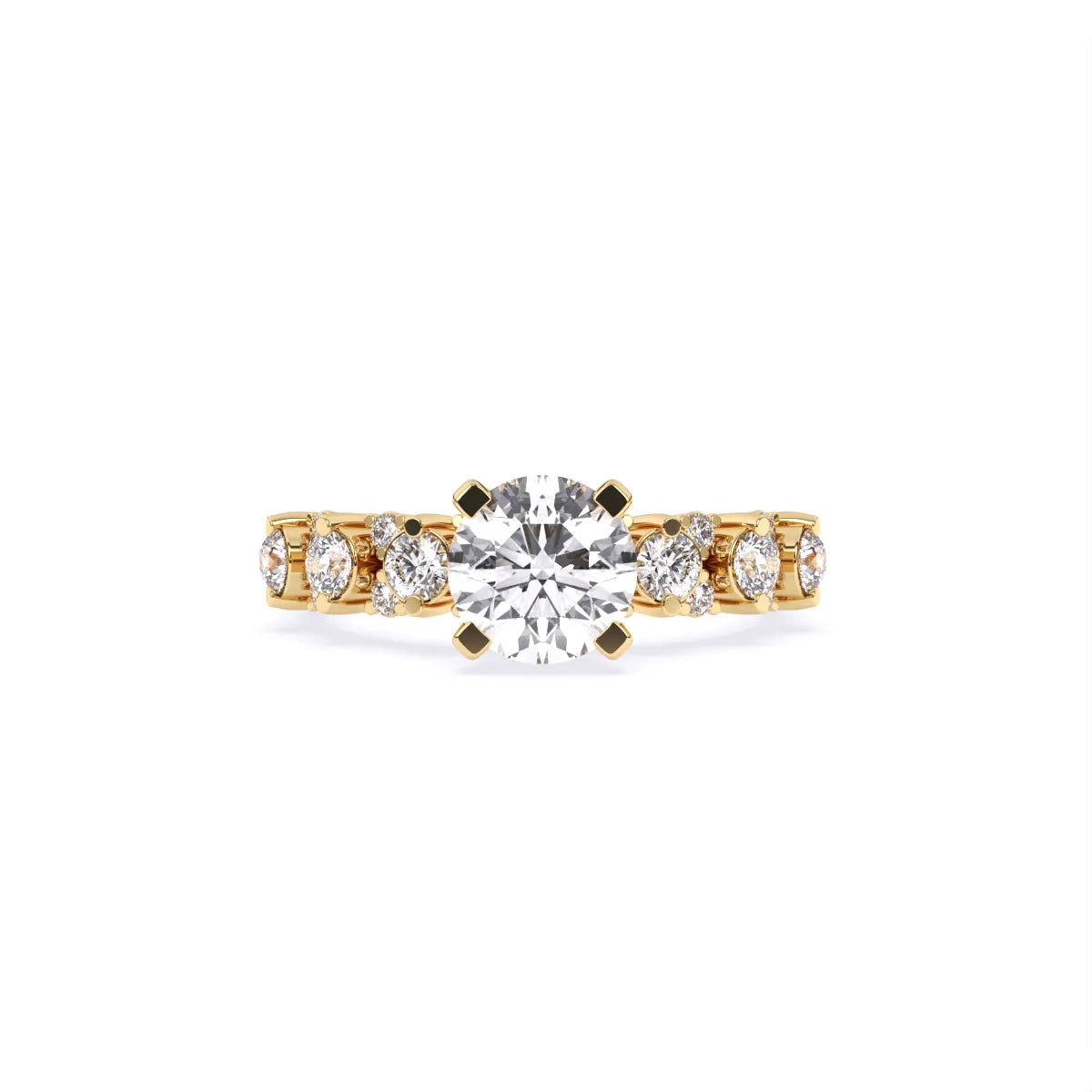 Stunning Sparkle & Timeless Cluster Ring