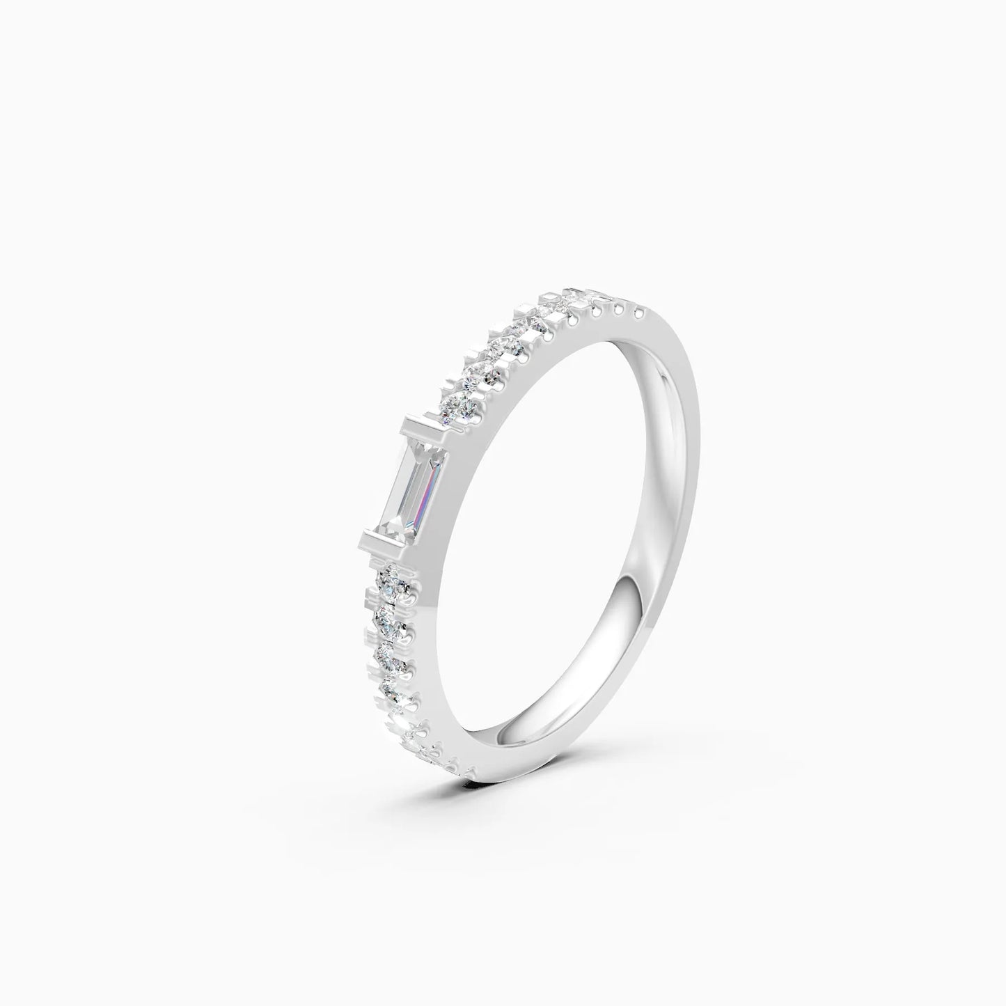 Baguette Bliss Lab Grown Diamond Ring