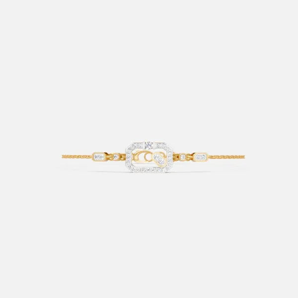 Minimal Radiant Charm Designer Bracelet