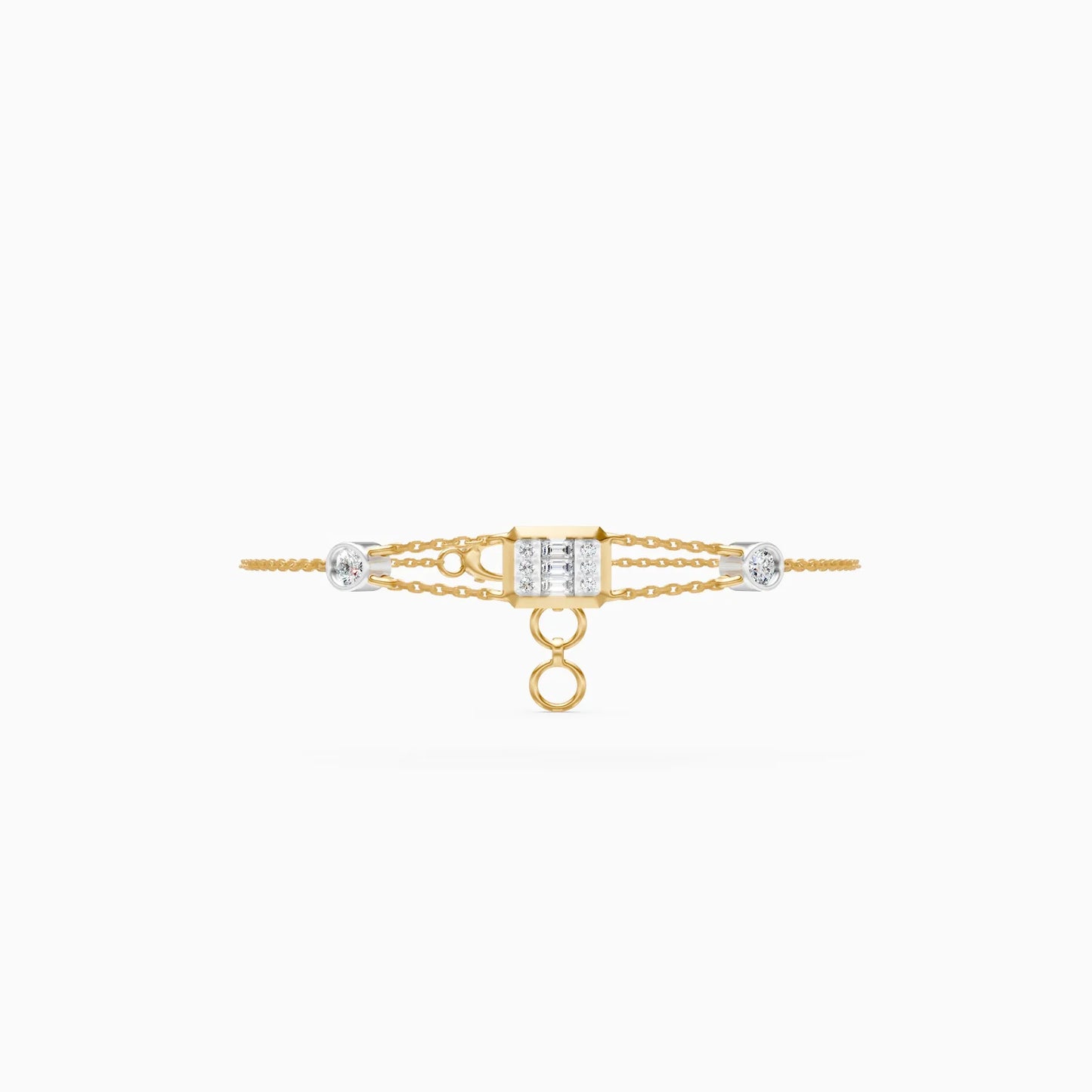 Minimal Luxe Bar Lab Grown Diamond Bracelet