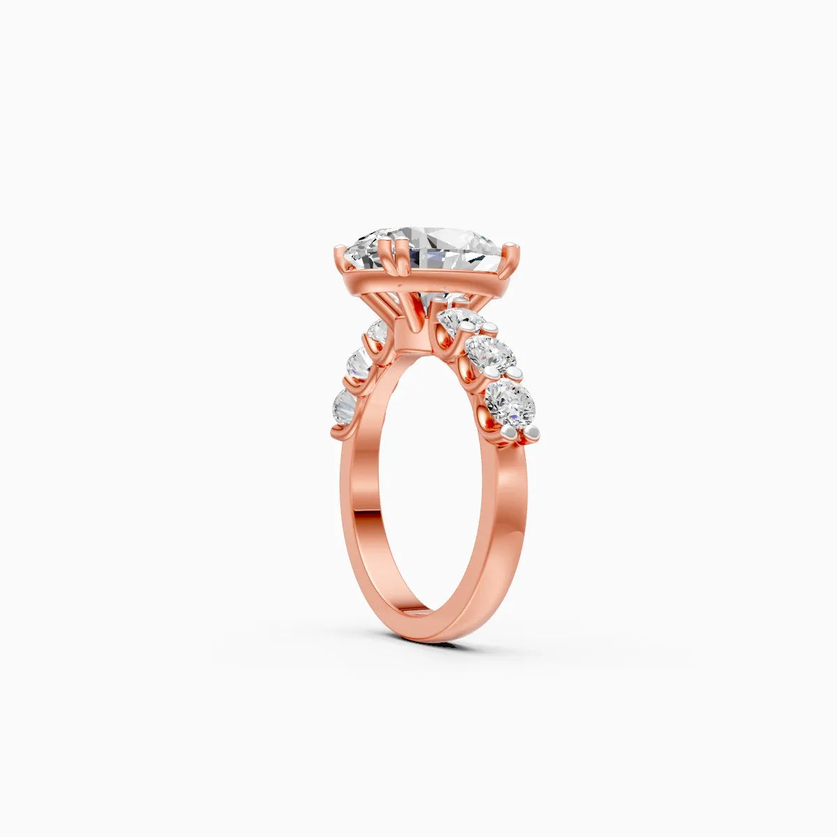 Timeless Oval Solitaire Engagement Ring