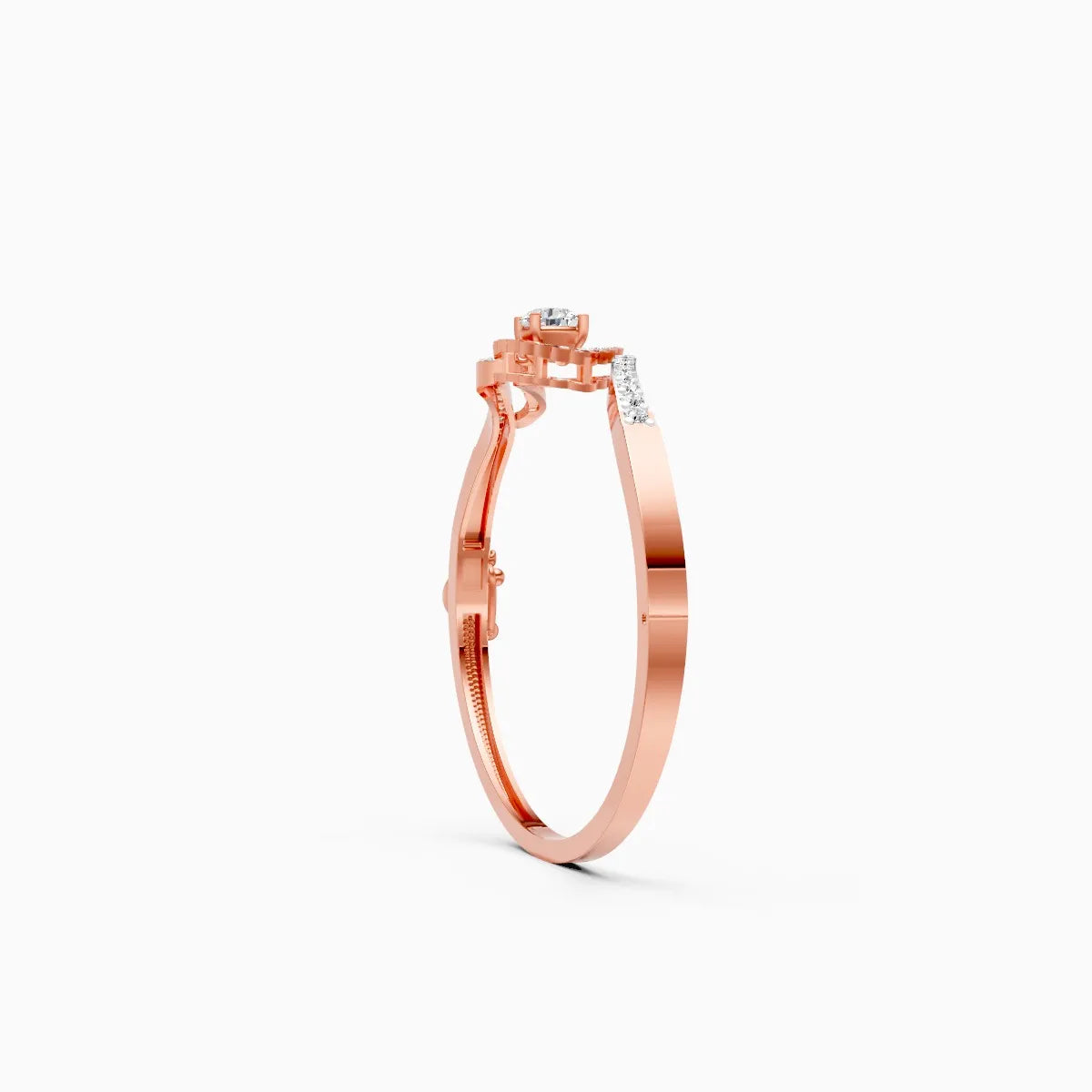 Divine Curl Lab-Grown Diamond Kada