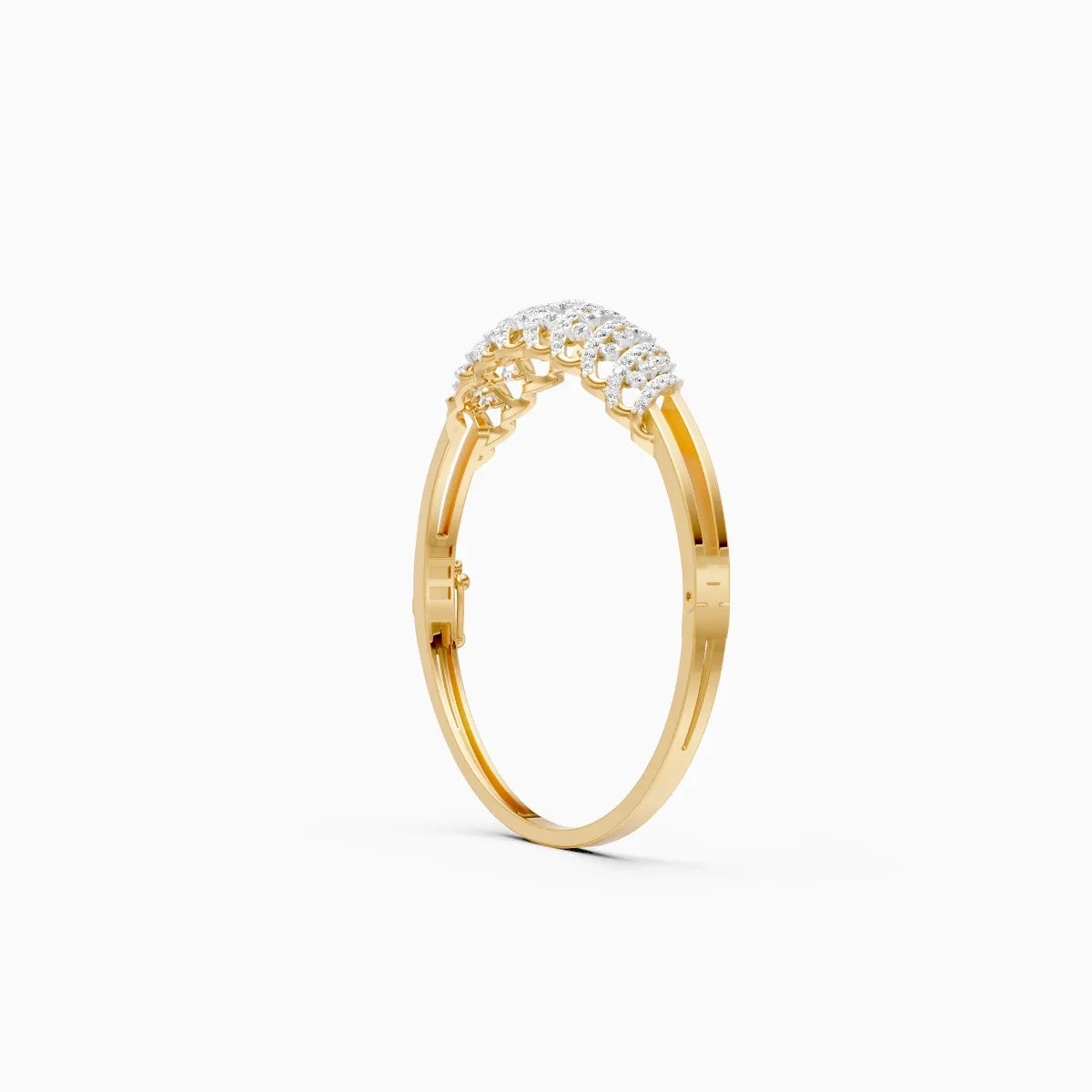 Boundless Curve Lab Grown Diamond Bracelet
