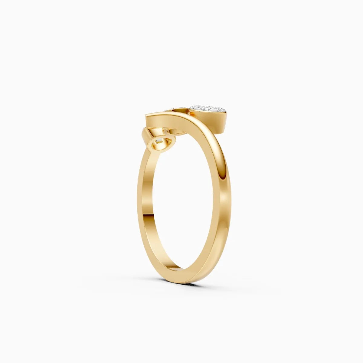 Minimal Grace Mini Style Diamond Ring