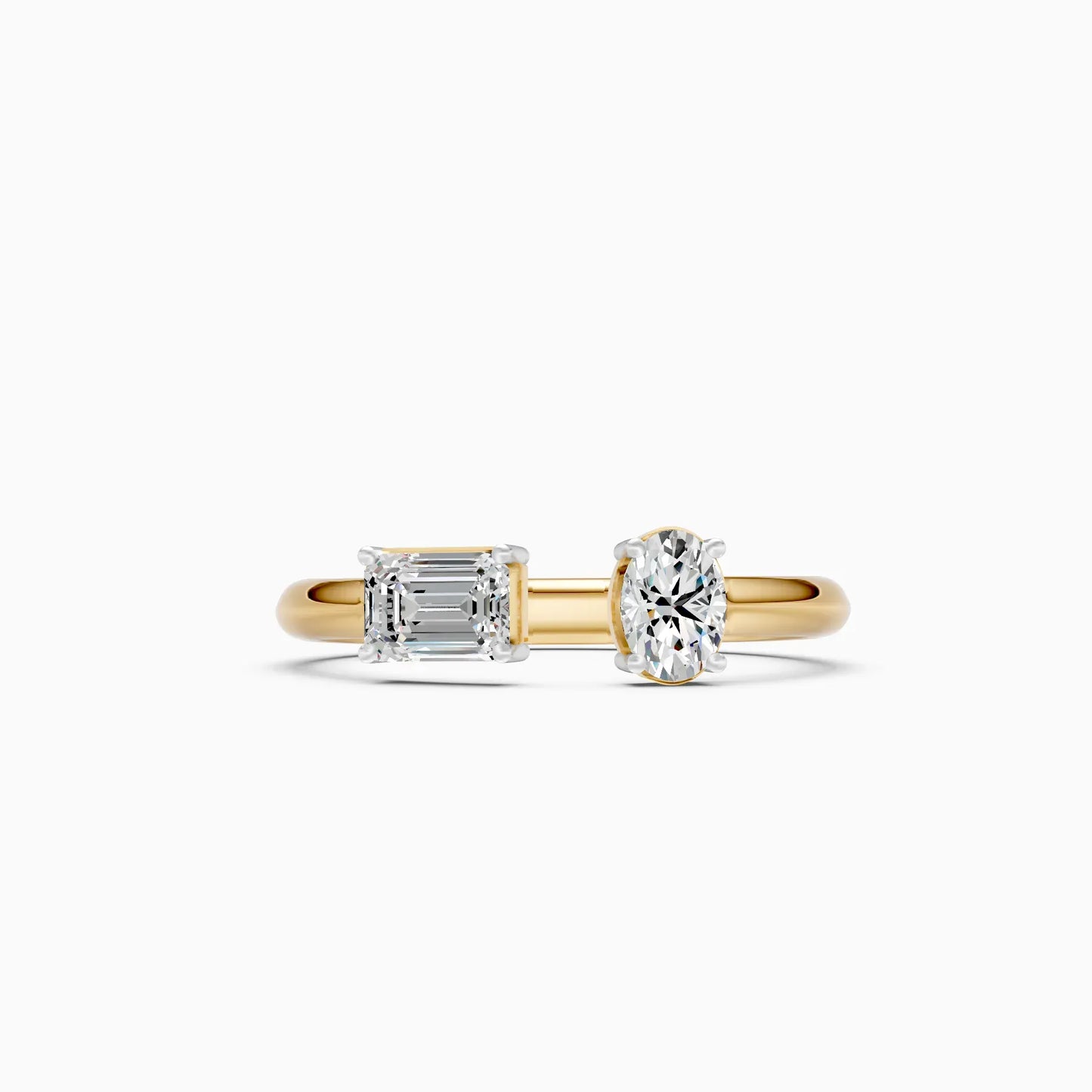 Delicate Open Cuff Diamond Women’s Band