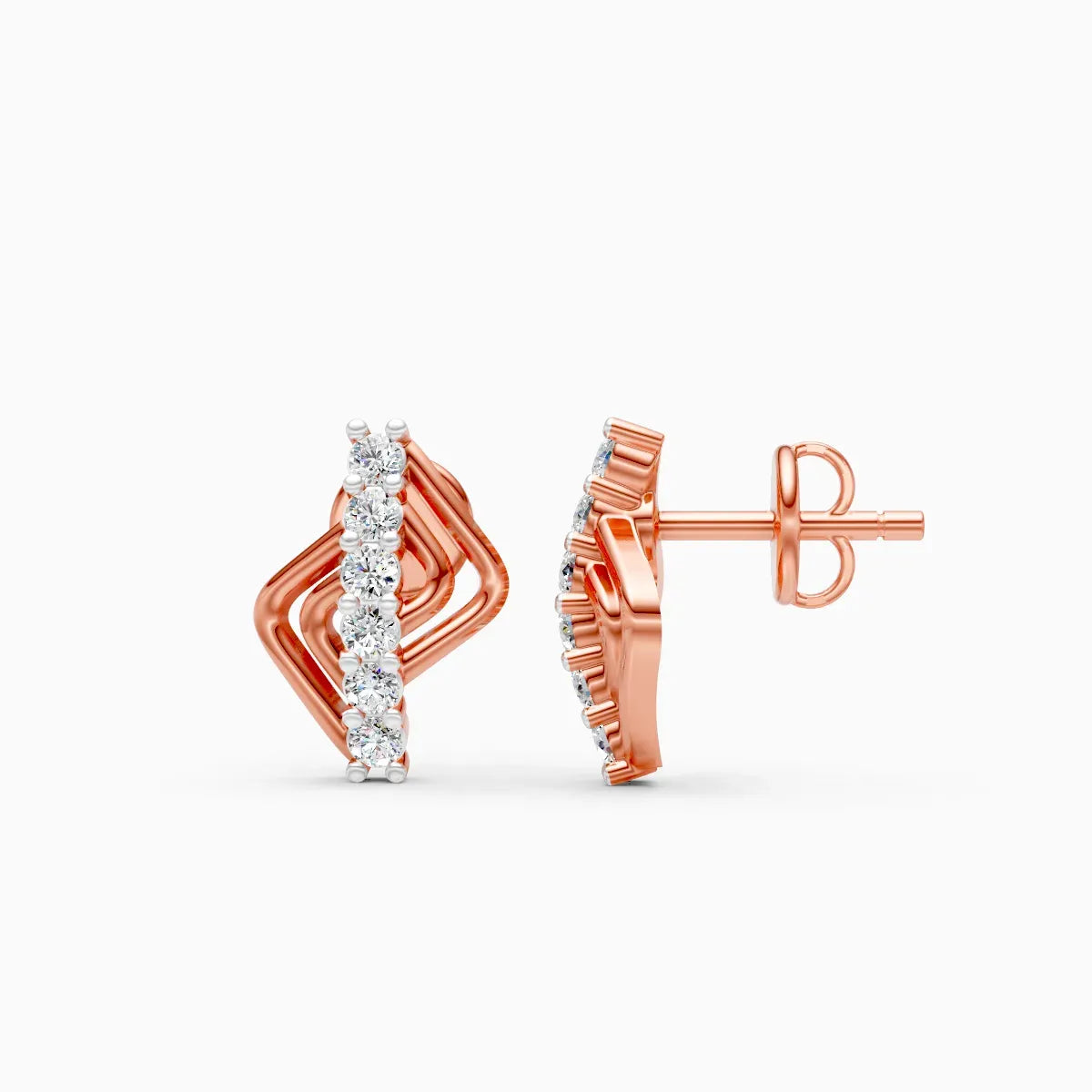 Layered Open-Frame Studs
