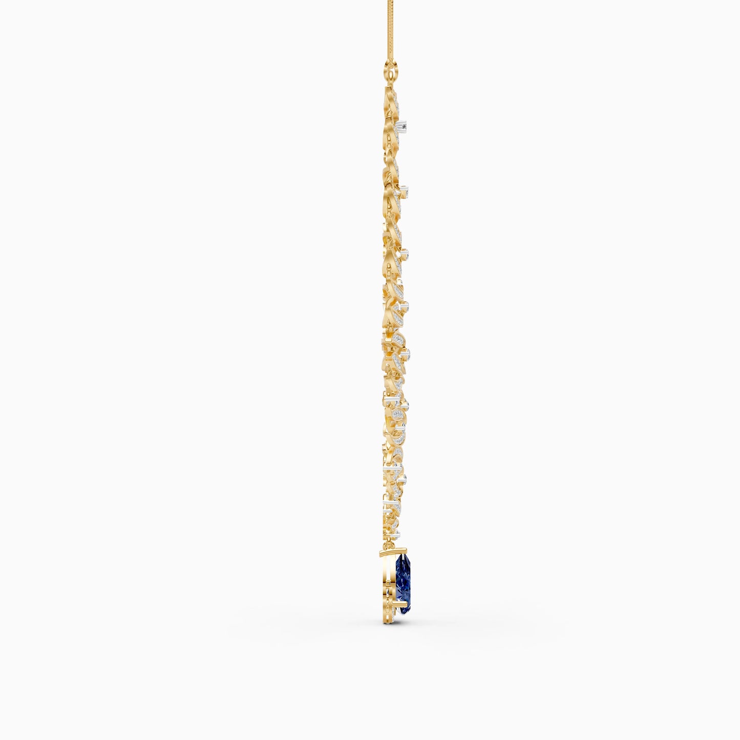 Ocean Embrace Lab Grown Diamond Necklace