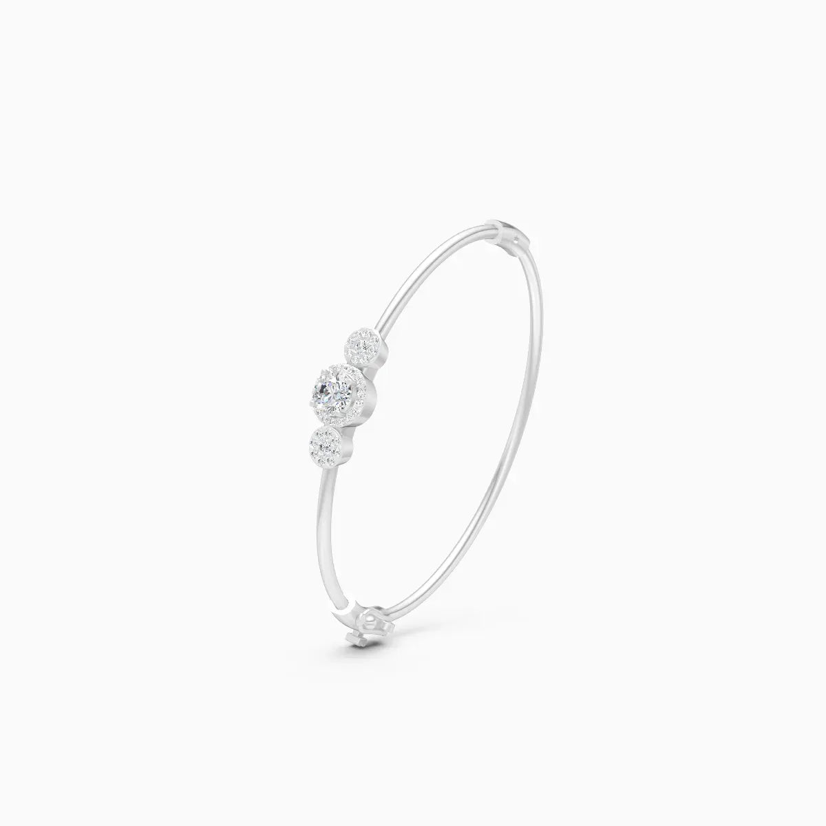 Minimalist Grace Solitaire Bar Diamond Bracelet