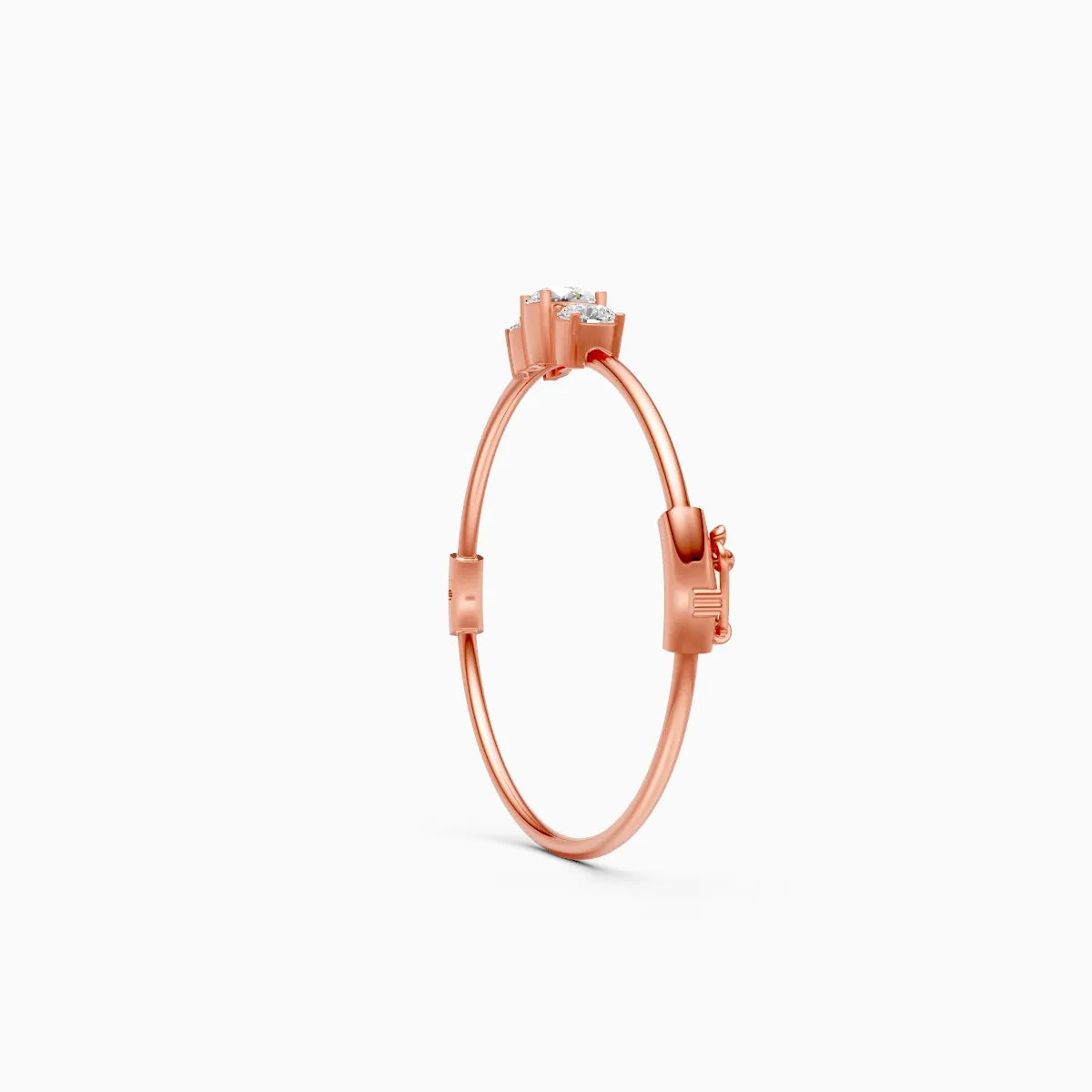 Bold Round Solitaires Diamond Bracelet