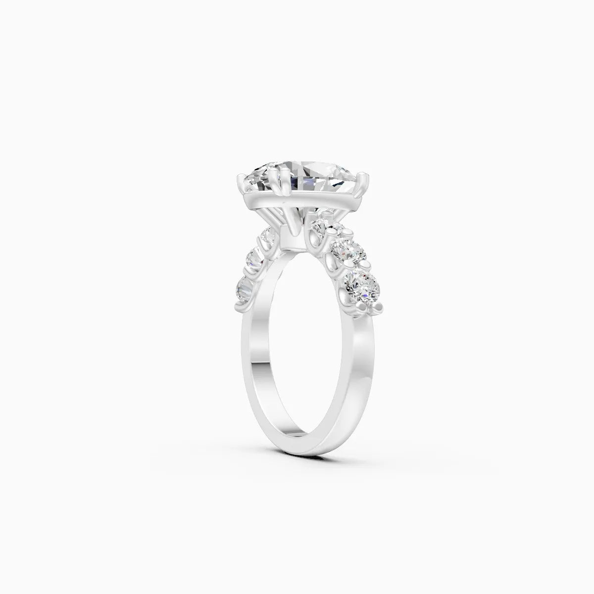 Timeless Oval Solitaire Engagement Ring