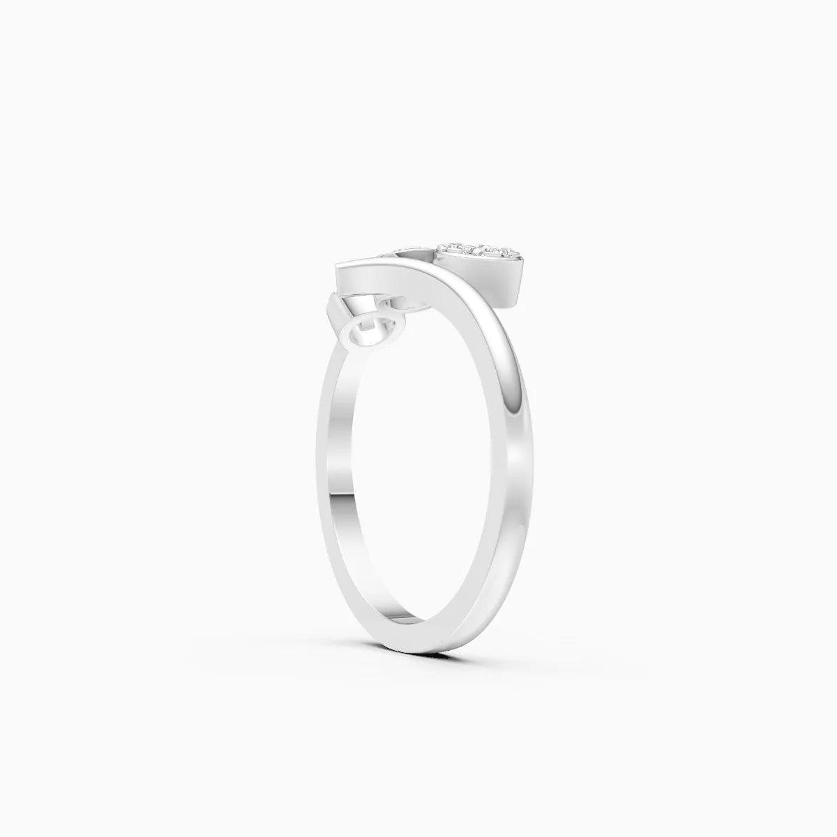 Minimal Grace Mini Style Diamond Ring