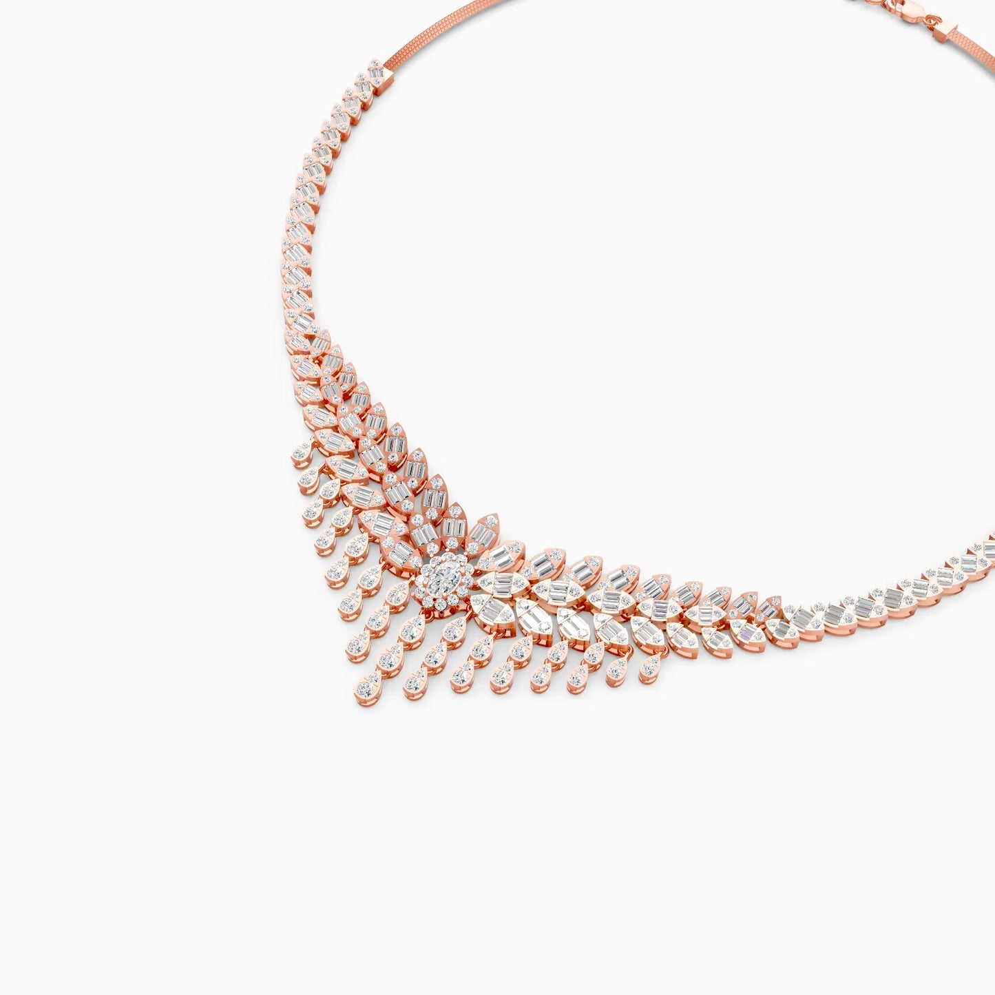 Lab Grown Diamond Heavy Necklace