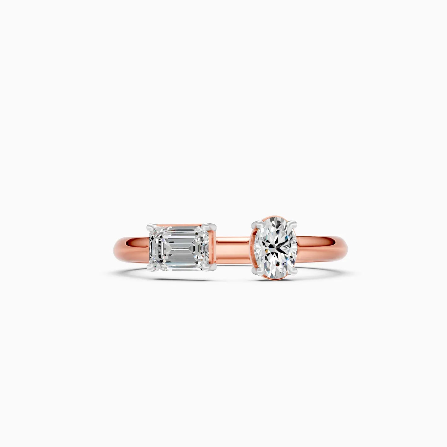 Delicate Open Cuff Diamond Women’s Band