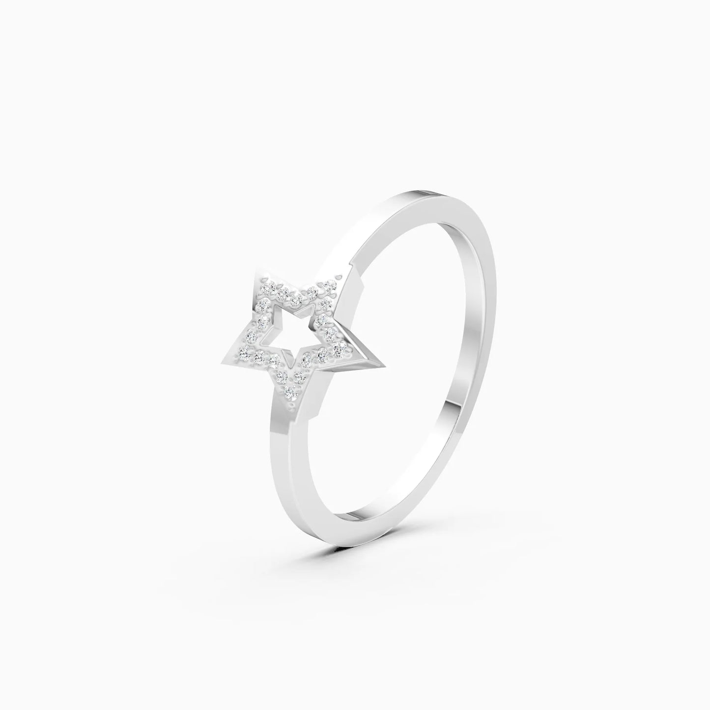 Star Glam With Diamond Ring