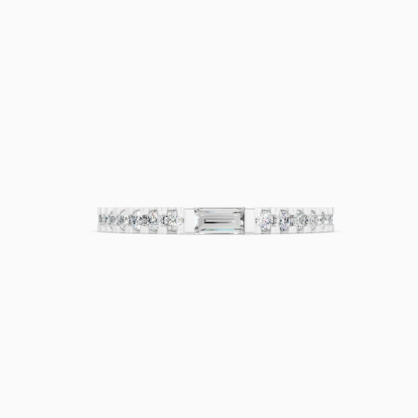 Baguette Bliss Lab Grown Diamond Ring