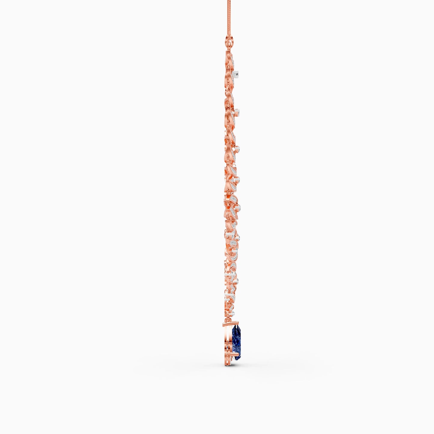 Ocean Embrace Lab Grown Diamond Necklace