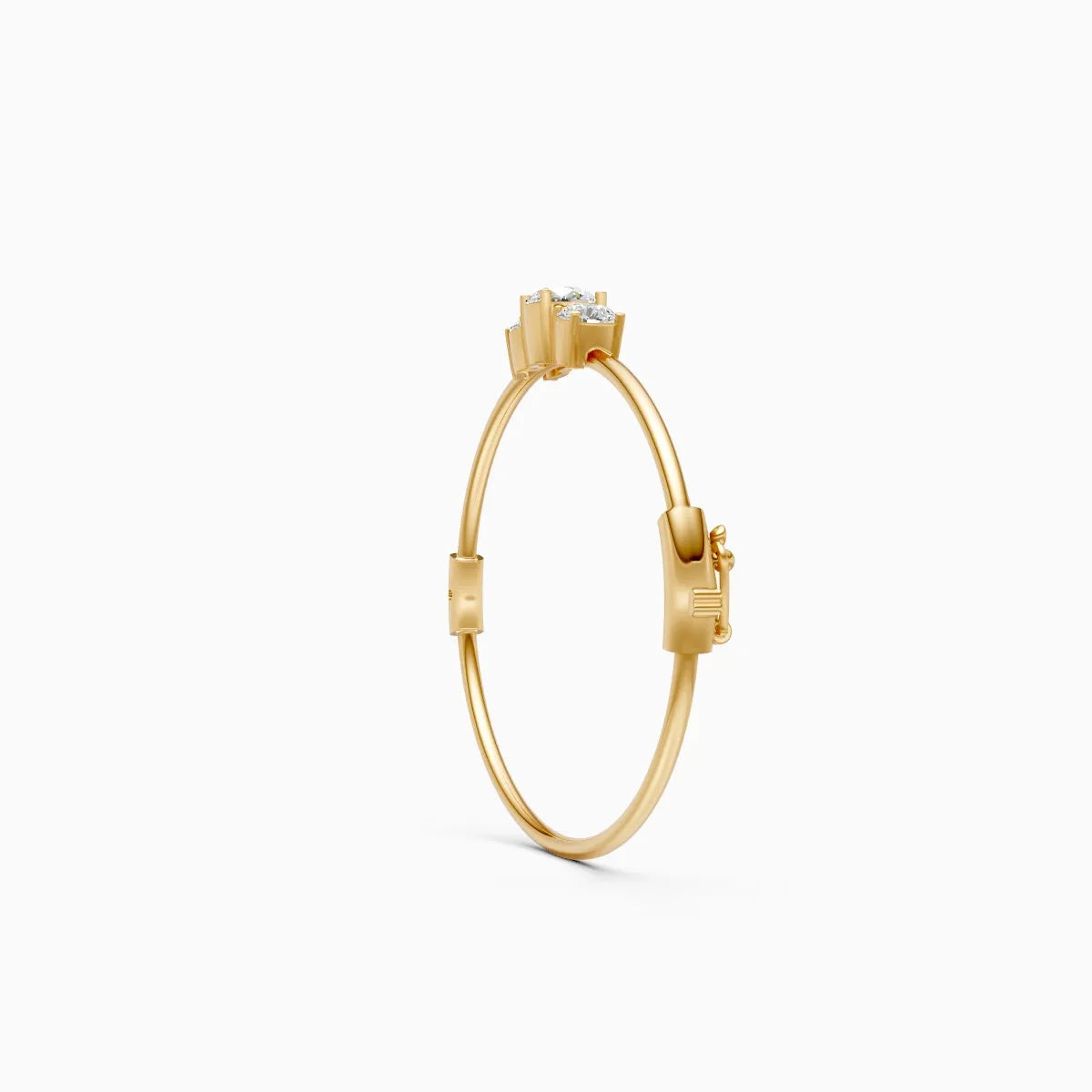 Bold Round Solitaires Diamond Bracelet