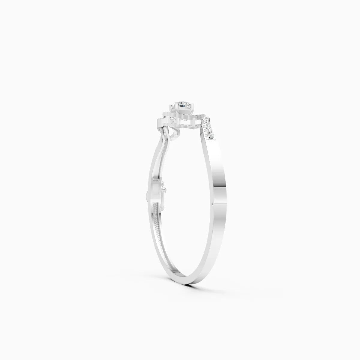 Divine Curl Lab-Grown Diamond Kada