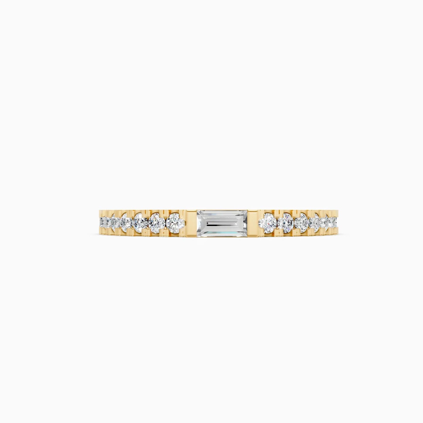 Baguette Bliss Lab Grown Diamond Ring