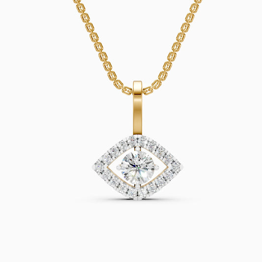 Twinkle Eye Lab Grown Diamond Pendant