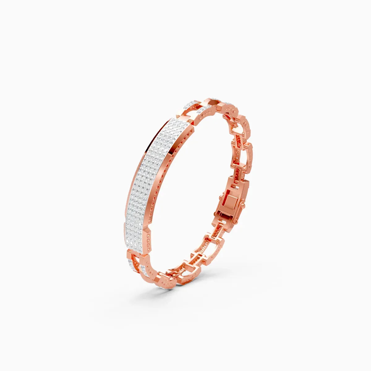 Fancy Lab Diamond Bracelet for Men