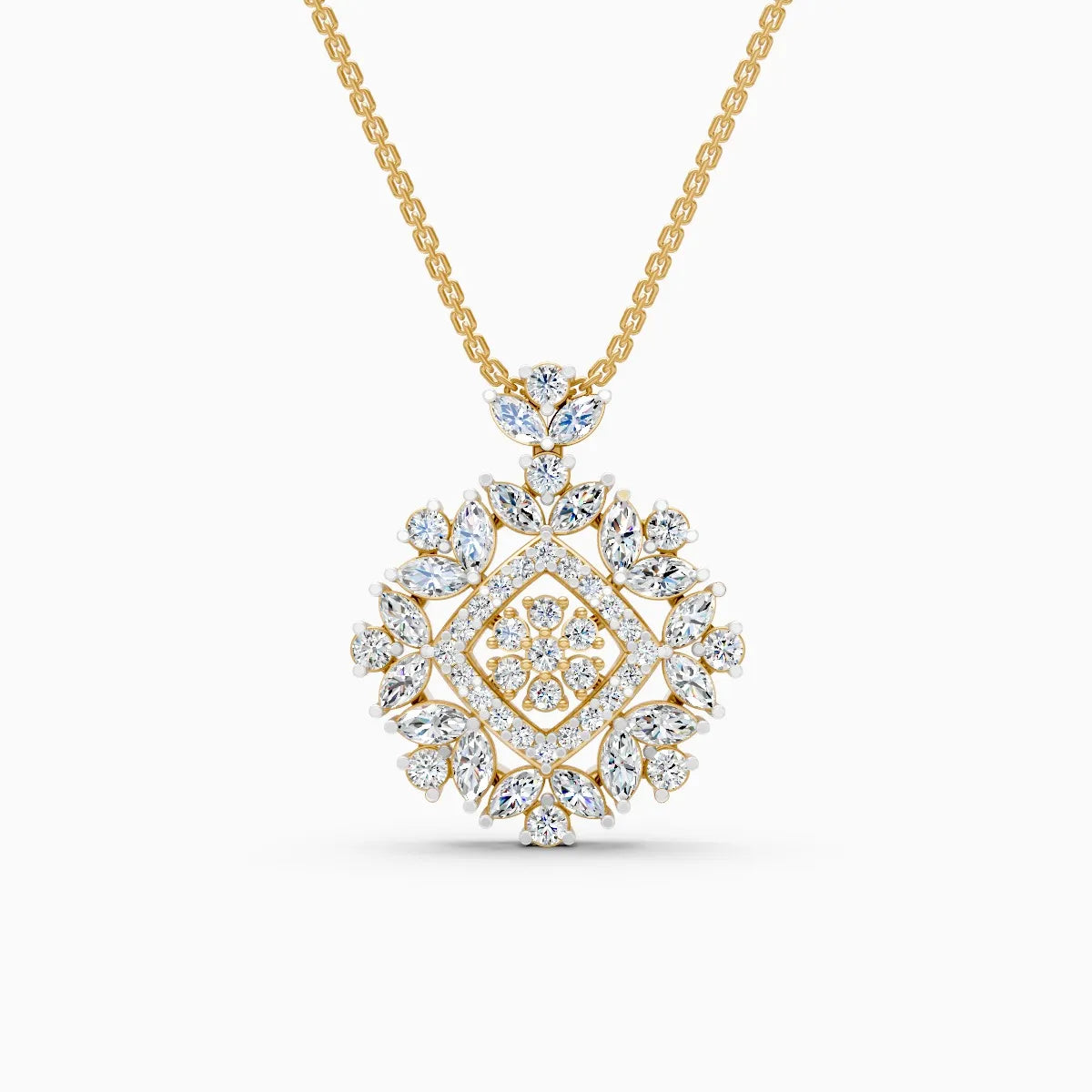 Elegant Classic Lab Grown Diamond Necklace