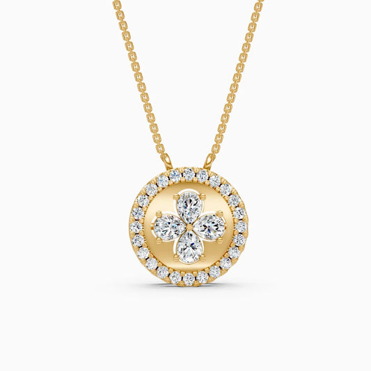 PetalBloom Lab Grown Diamond Pendant