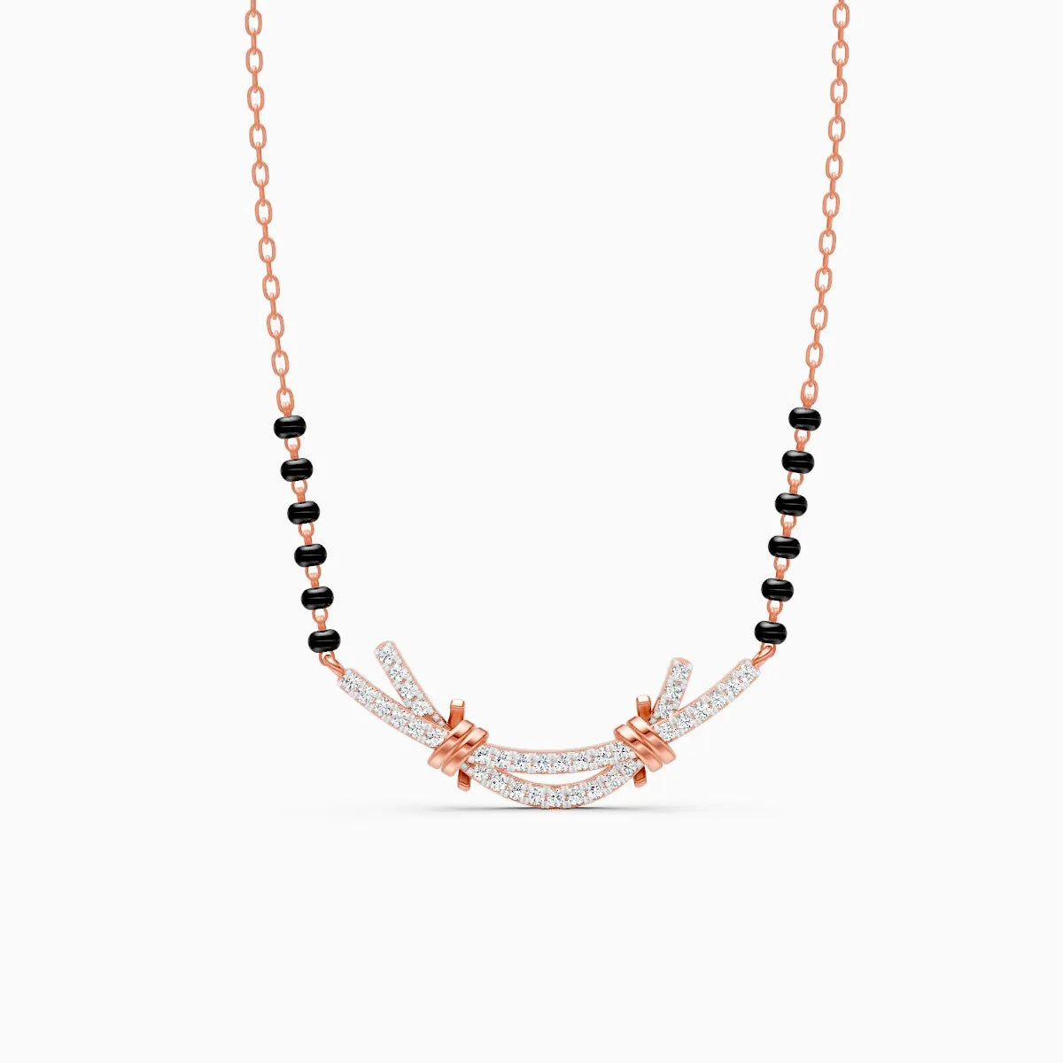 Whisper Knot Lab Grown Diamond Mangalsutra