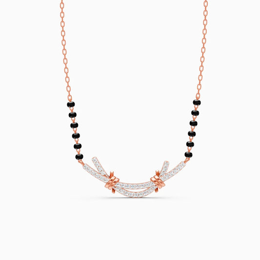 Whisper Knot Lab Grown Diamond Mangalsutra