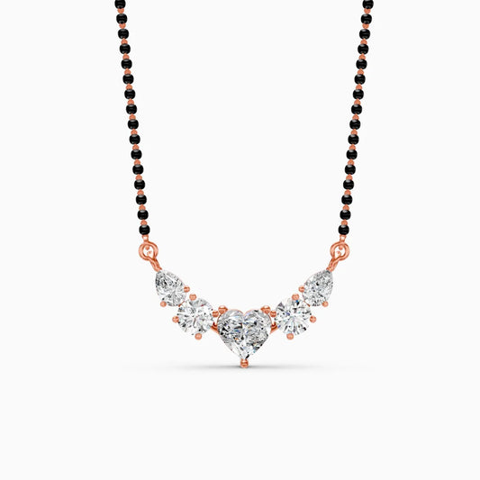 Radiant Heart Diamond Mangalsutra