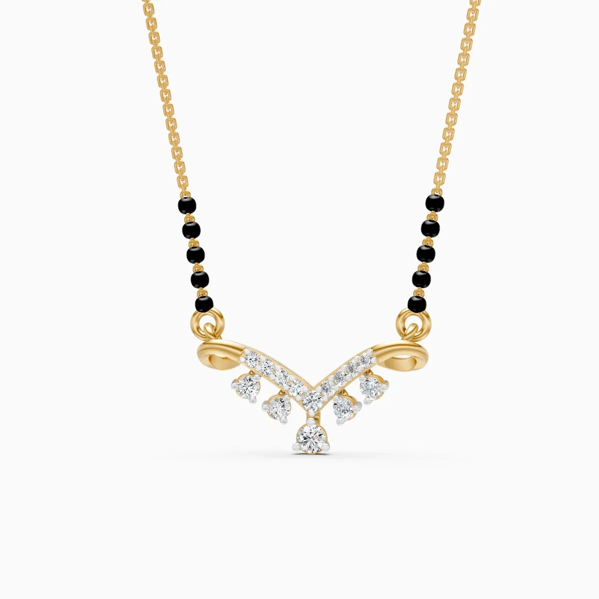 Promise Spark Lab Grown Diamond Mangalsutra