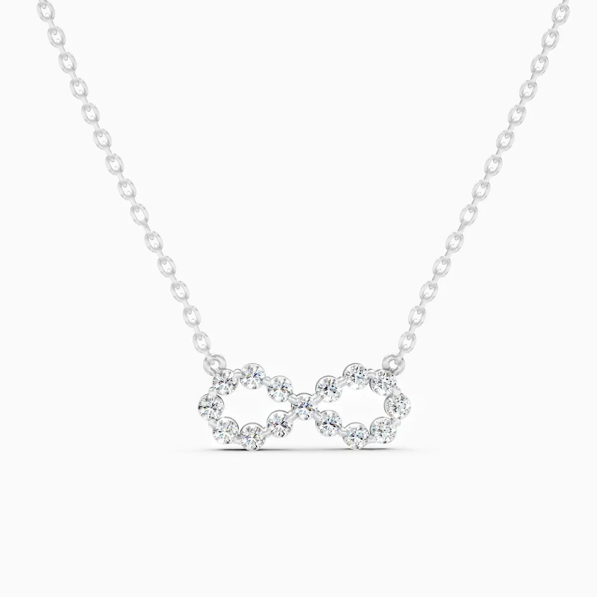 Infinity Glow Lab Grown Diamond Pendant