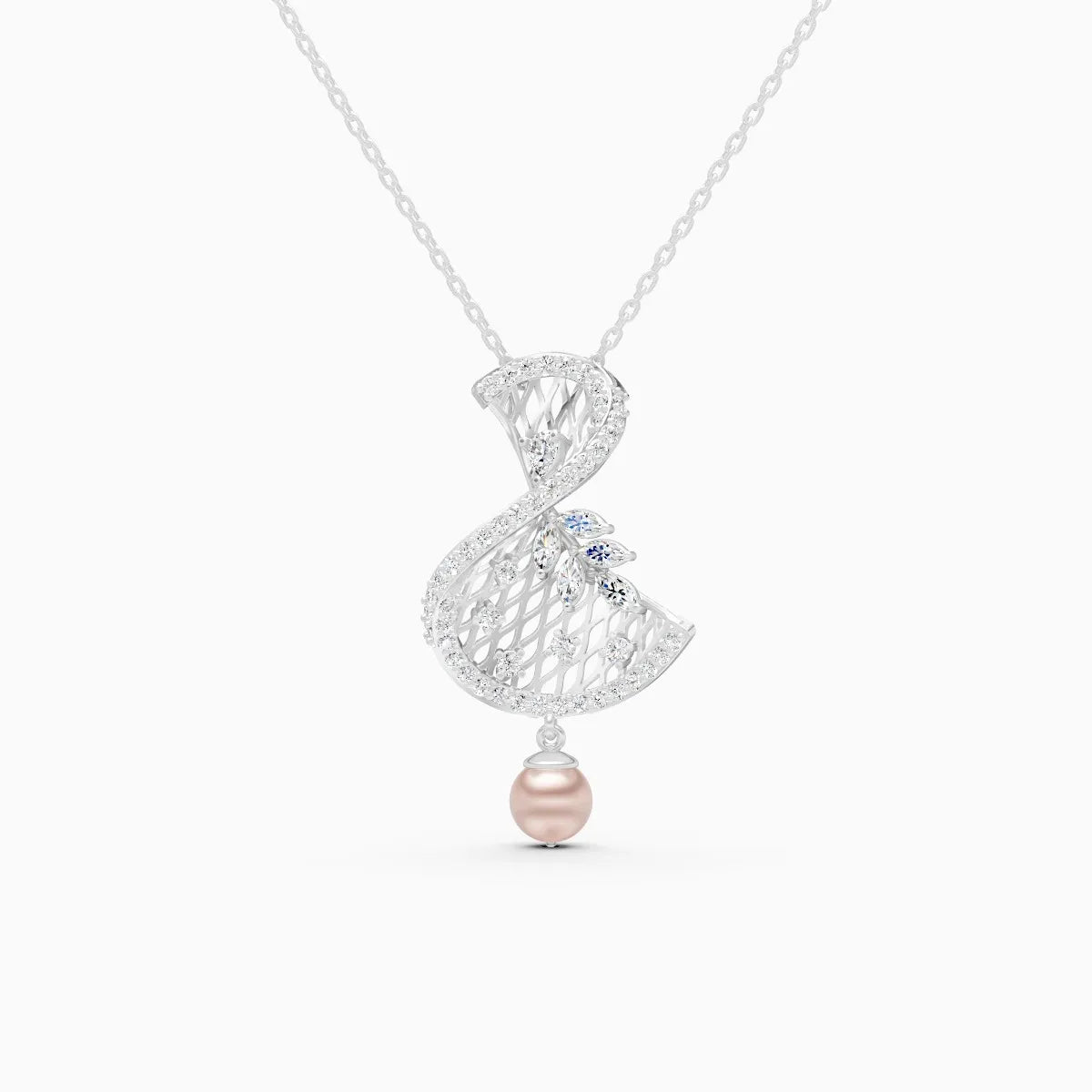 Sway of Elegance Lab Diamond Necklace Set