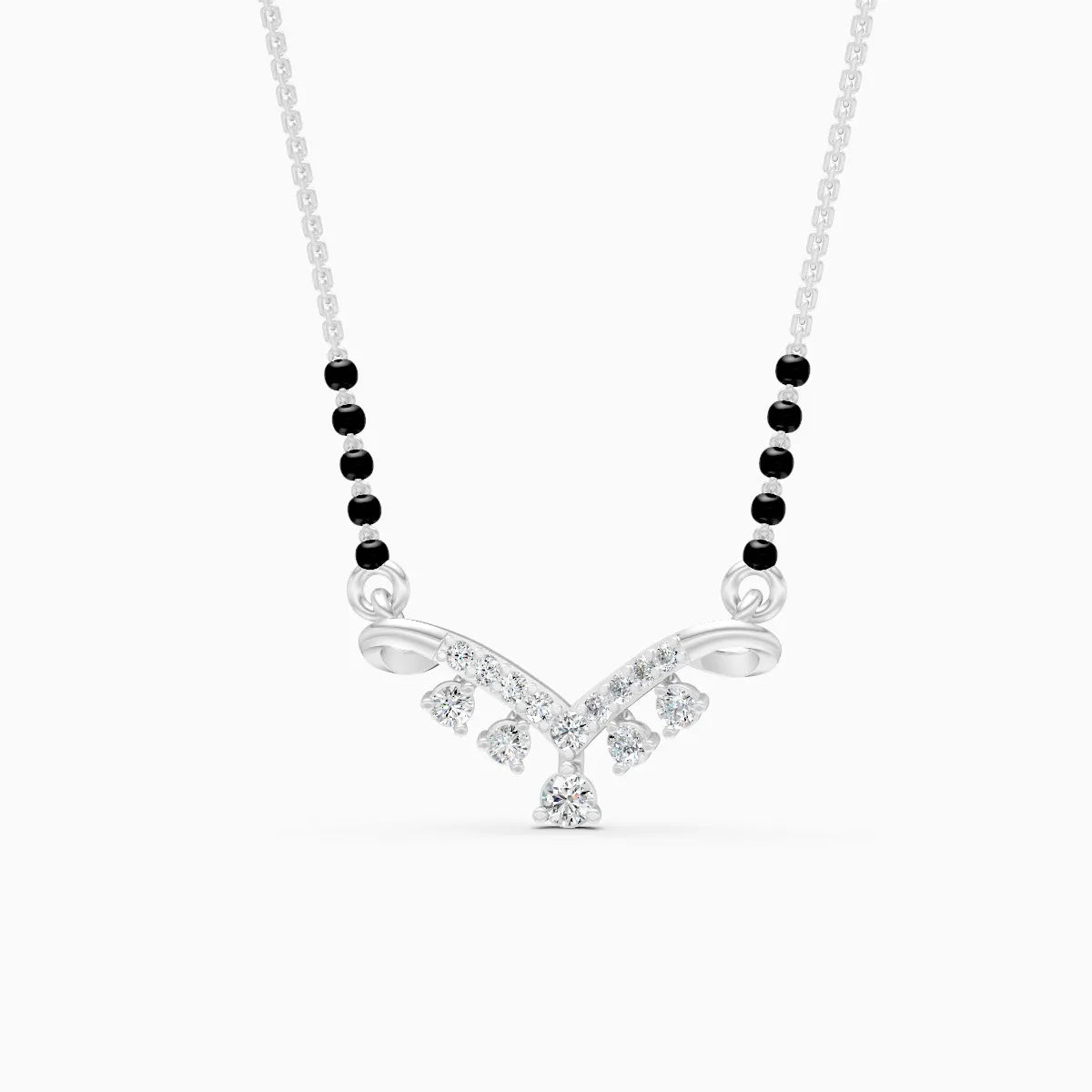 Promise Spark Lab Grown Diamond Mangalsutra