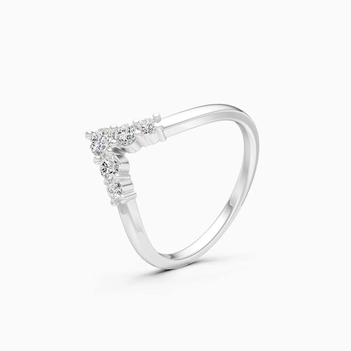 Chevron Diamond Band