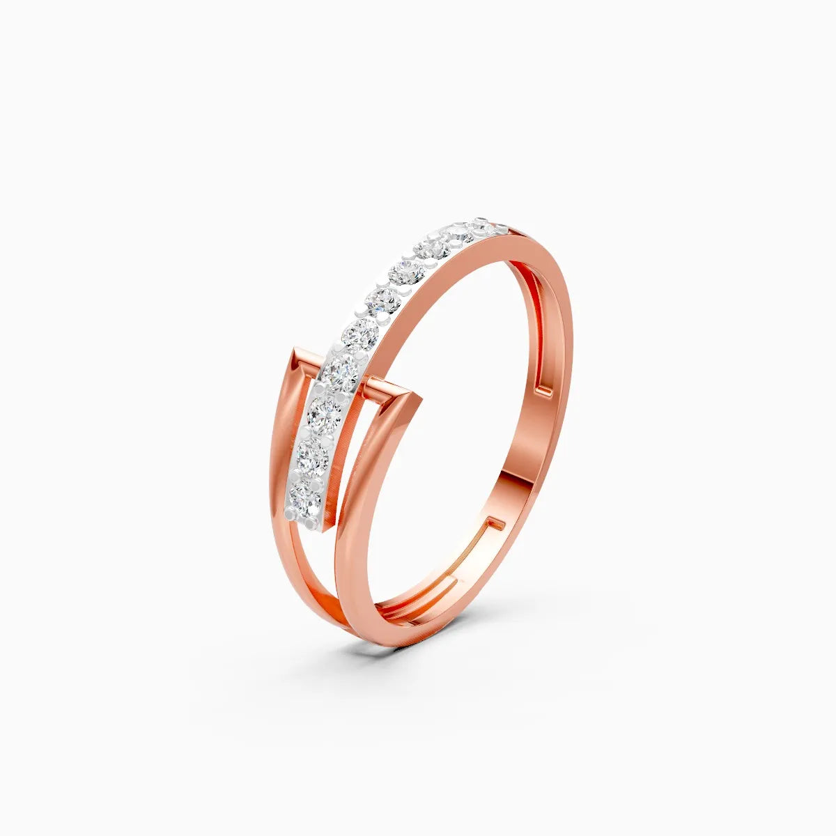 Round Bar Crossover Ring