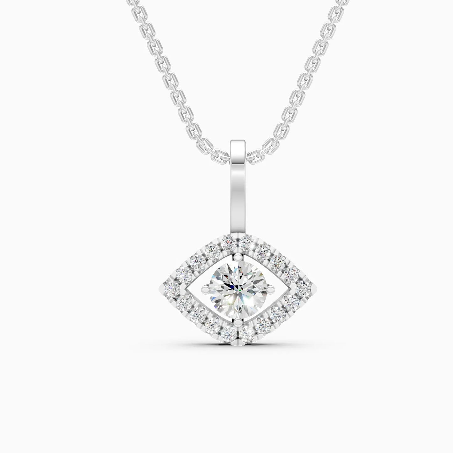 Twinkle Eye Lab Grown Diamond Pendant