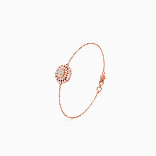 Cluster Lab Grown Diamond Halo Bracelet