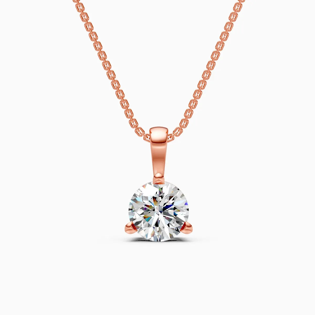 Pure Glow Solitaire Pendant