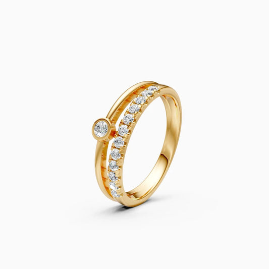 Minimalist Shine Lab Grown Diamond Ring