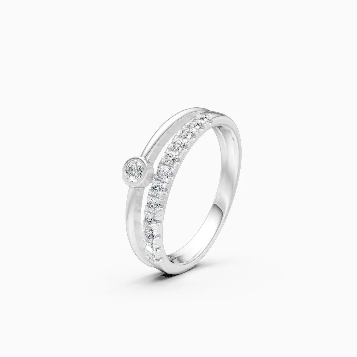 Minimalist Shine Lab Grown Diamond Ring