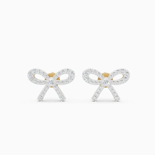 Elegant Diamond Bow Knot Tops